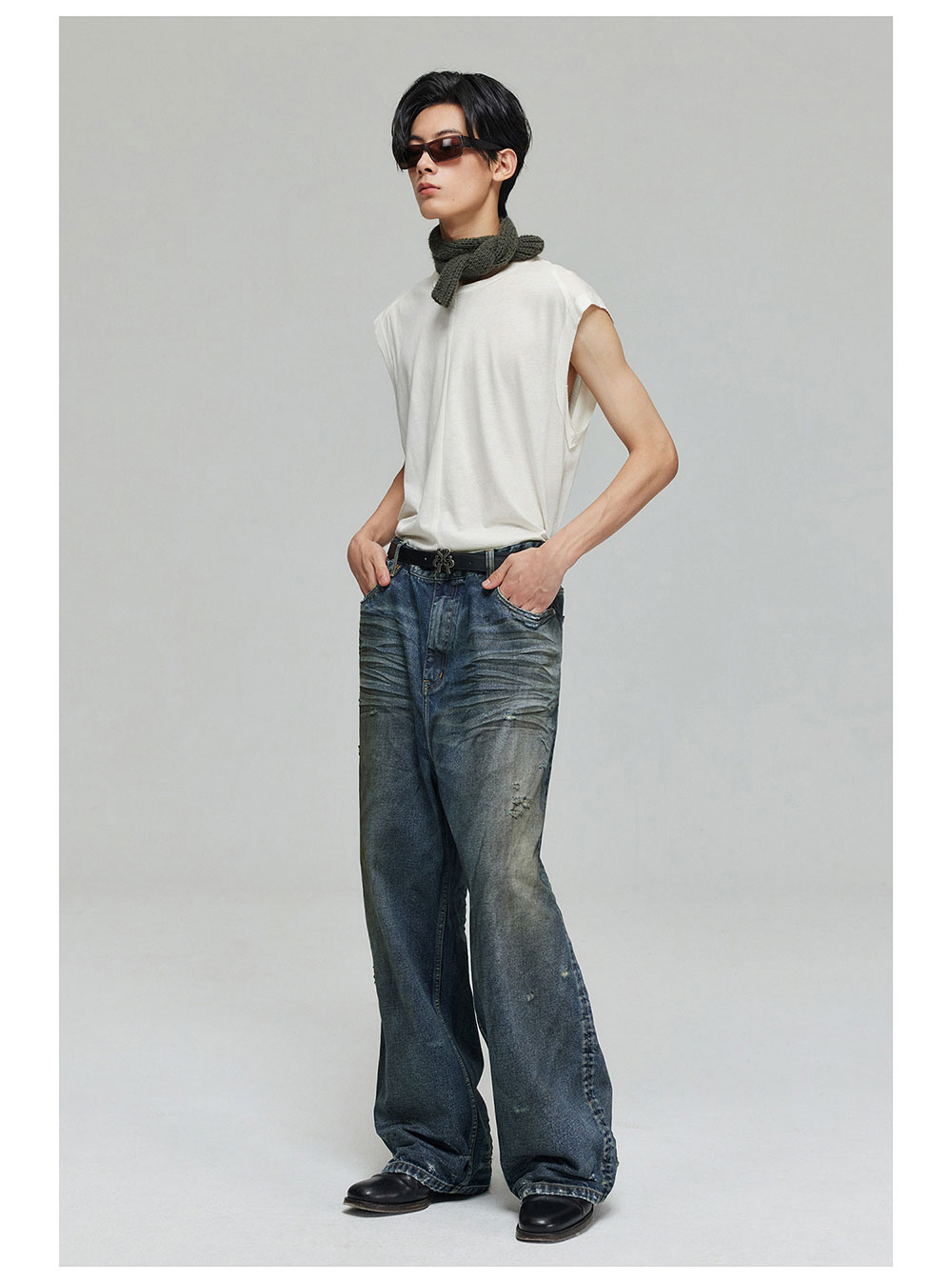 パンツ SIMPLE PROJECT VINTAGE WASH WIDE DENIM SIMPLE PROJECT VINTAGE WASH WIDE DENIM – Remold Lab