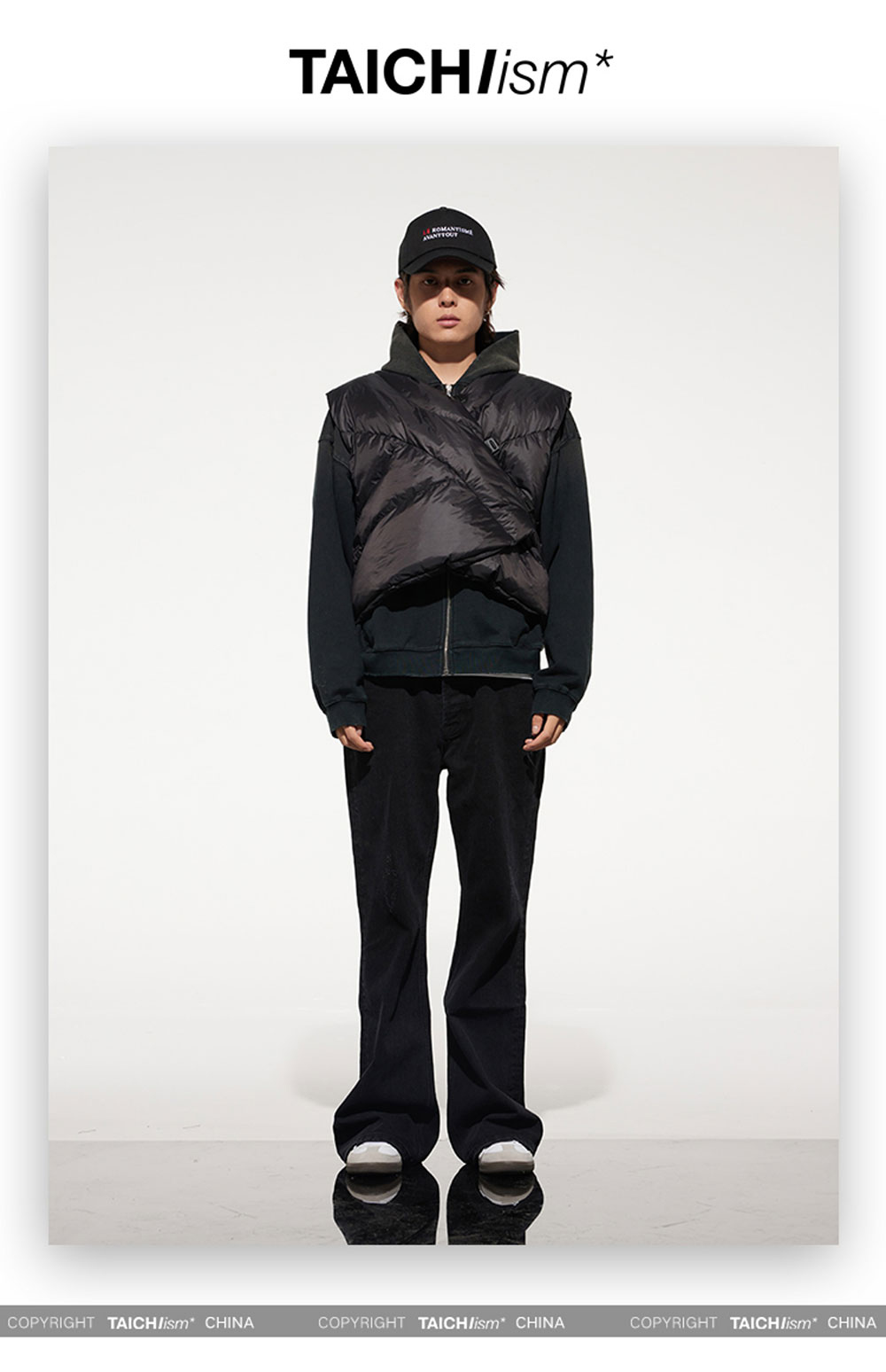 TAICHIISM] Irregular Down Vest - BCAESAR