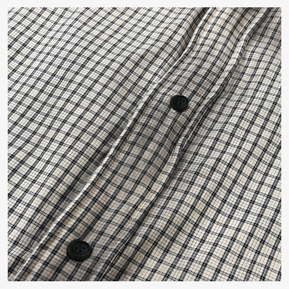 送料関税込 【D5OVE】 Distressed checkered shirt D5OVE] Distressed checkered shirt - BCAESAR