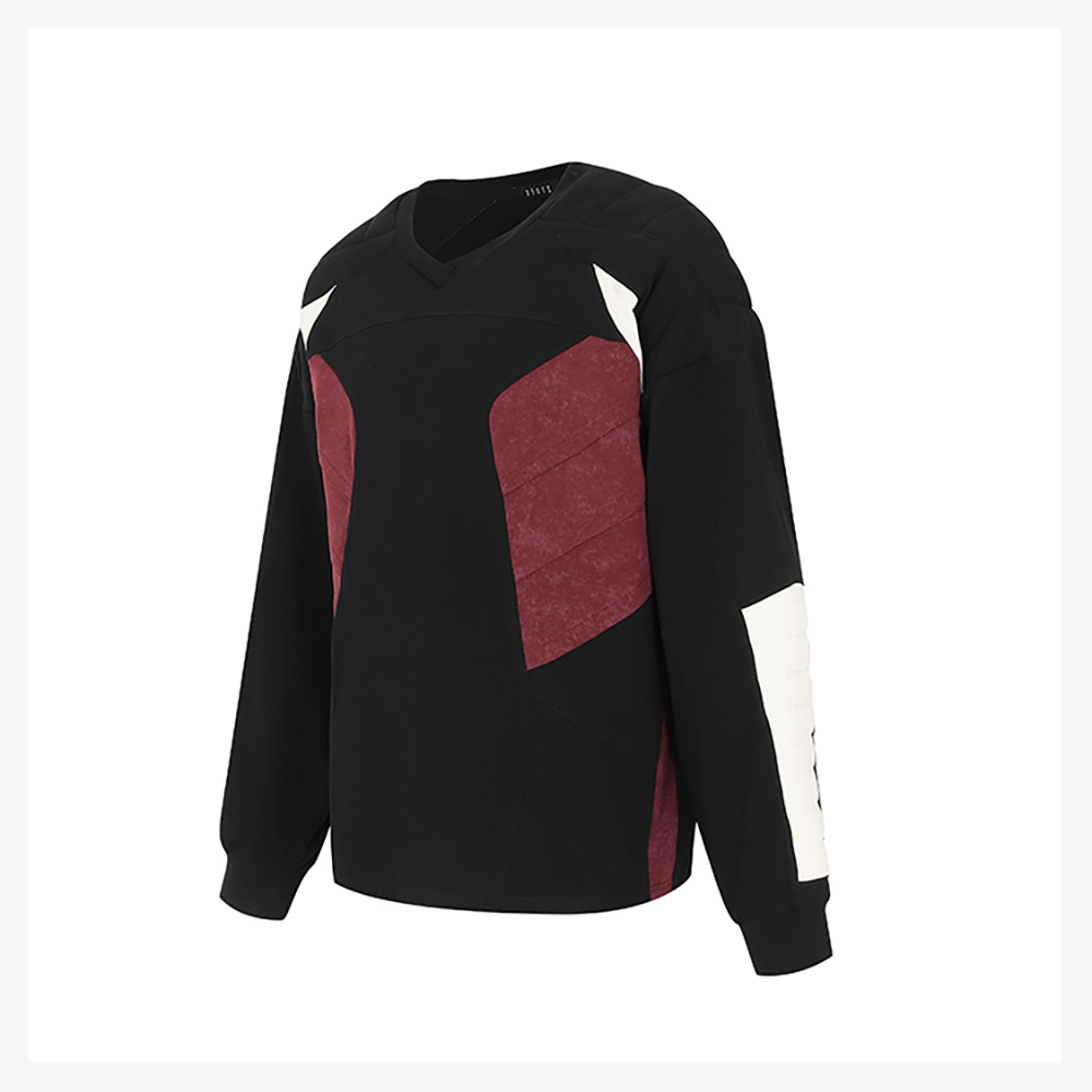 送料関税込 【D5OVE】 Wide shoulder silhouette racing shirt D5OVE] Wide shoulder silhouette racing sweater shirt - BCAESAR