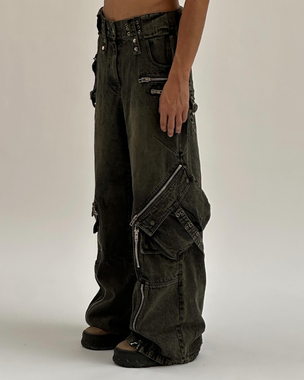 No Faith Studios No faith Studios 64 Pocket Cargo Green