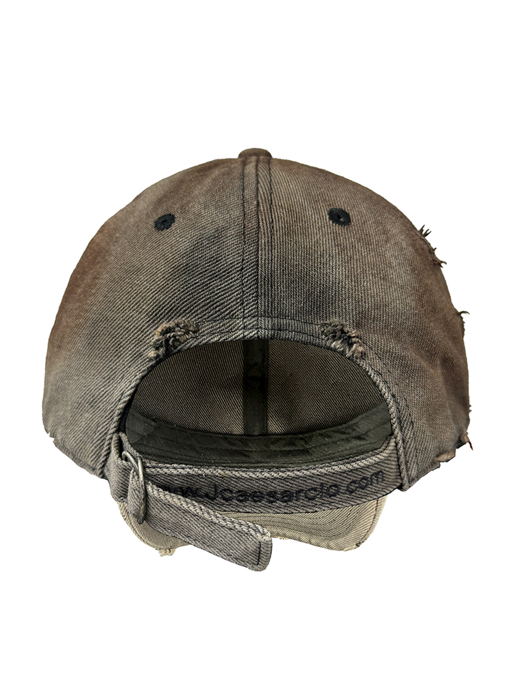 JCAESAR] DIRTY PEAKED CAP - BCAESAR