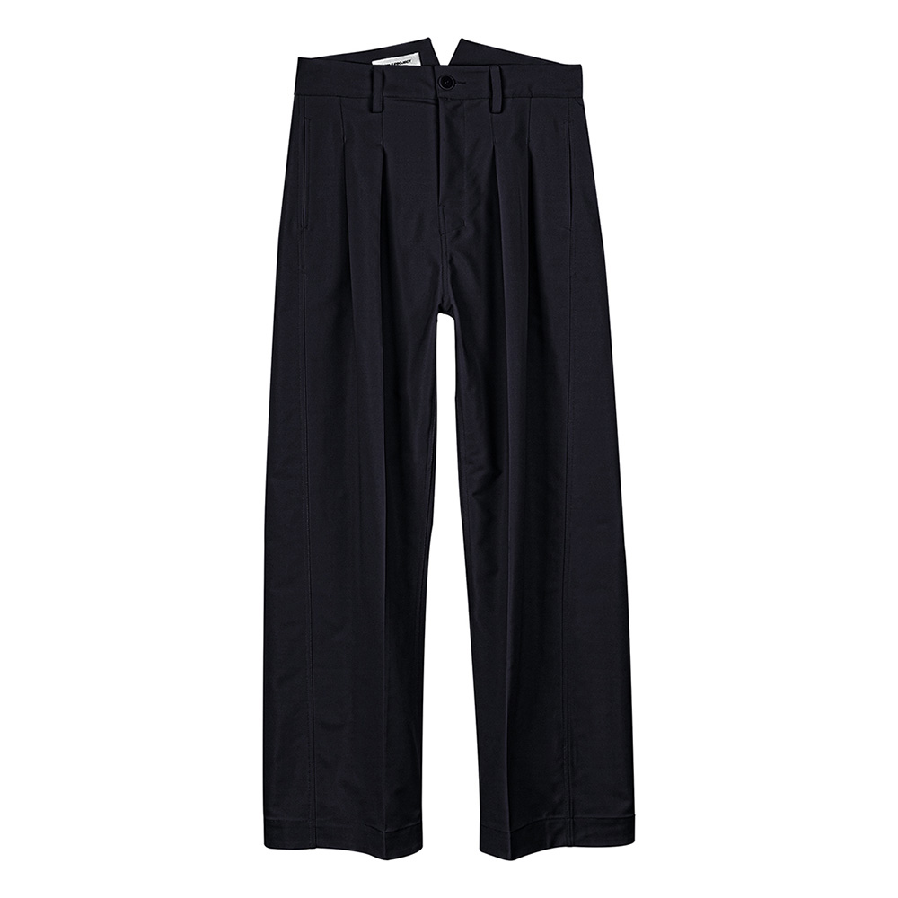 SIMPLE PROJECT] Pleated Straight Leg Pants (3color) - BCAESAR