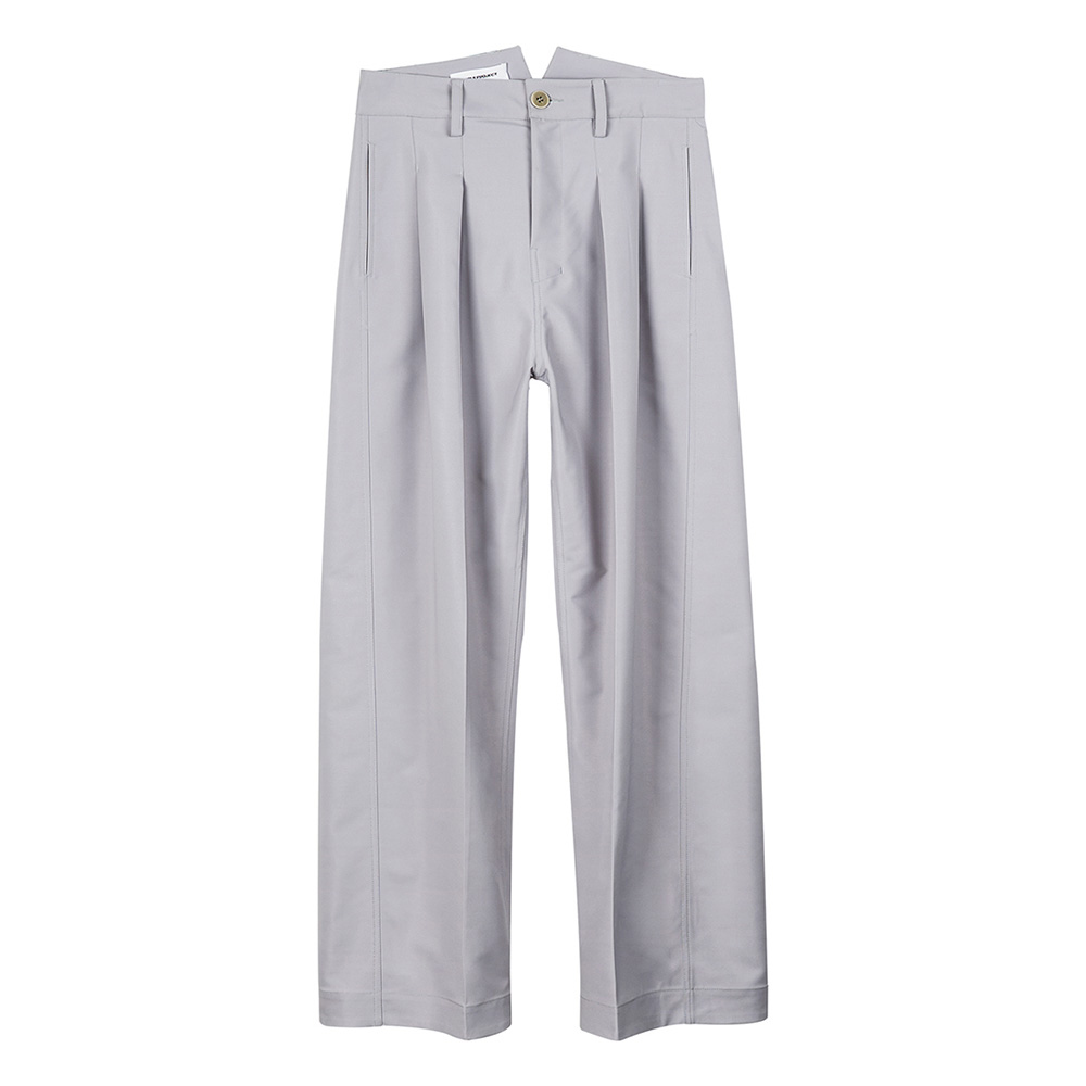 パンツ SIMPLE PROJECT PLEATED STRAIGHT LEG PANT SIMPLE PROJECT] Pleated Straight Leg Pants (3color) - BCAESAR
