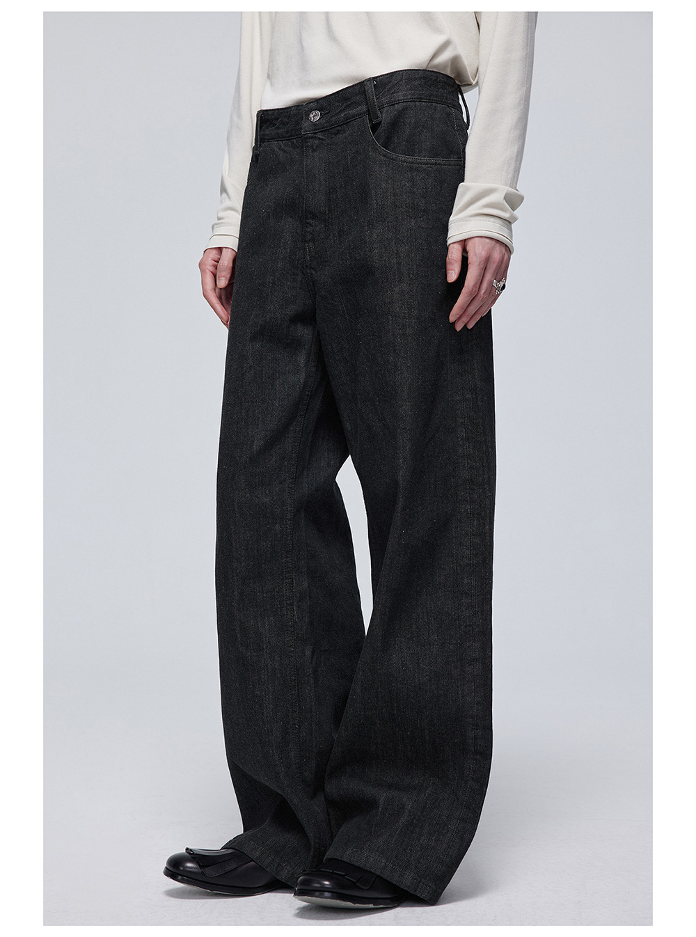 SIMPLE PROJECT] Raw Selvedge Jeans (Black) - BCAESAR