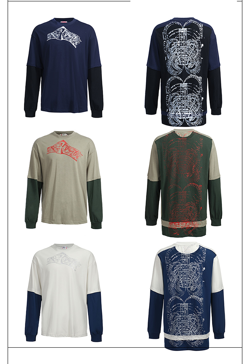 NOTHINGNESSWORLD] Long Sleeve T-shirt (3 colors) - BCAESAR