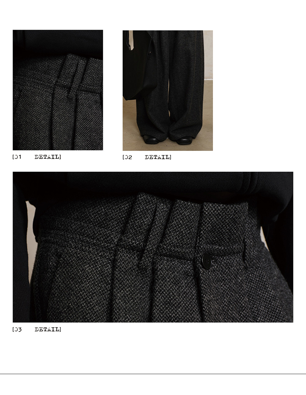 パンツ JCAESAR WOOL PANTS JCAESAR WOOL PANTS