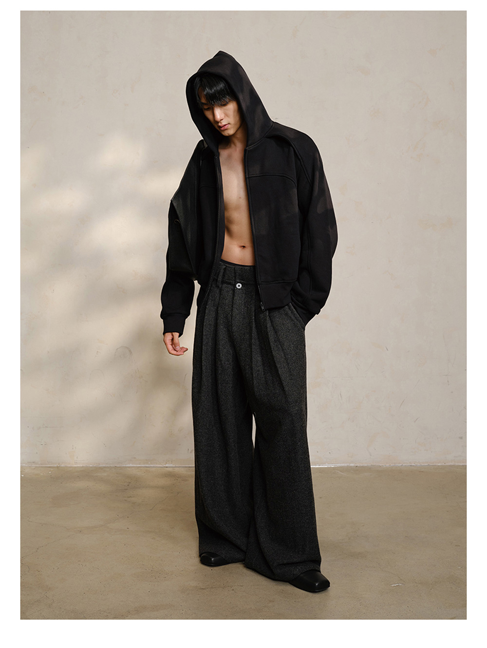 JCAESAR] Wool Wide Pants (2color) | BCAESAR