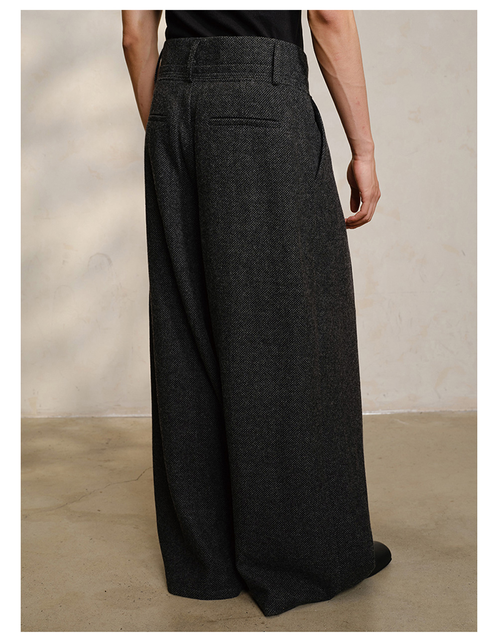 パンツ JCAESAR WOOL PANTS JCAESAR] Wool Wide Pants (2color) | BCAESAR