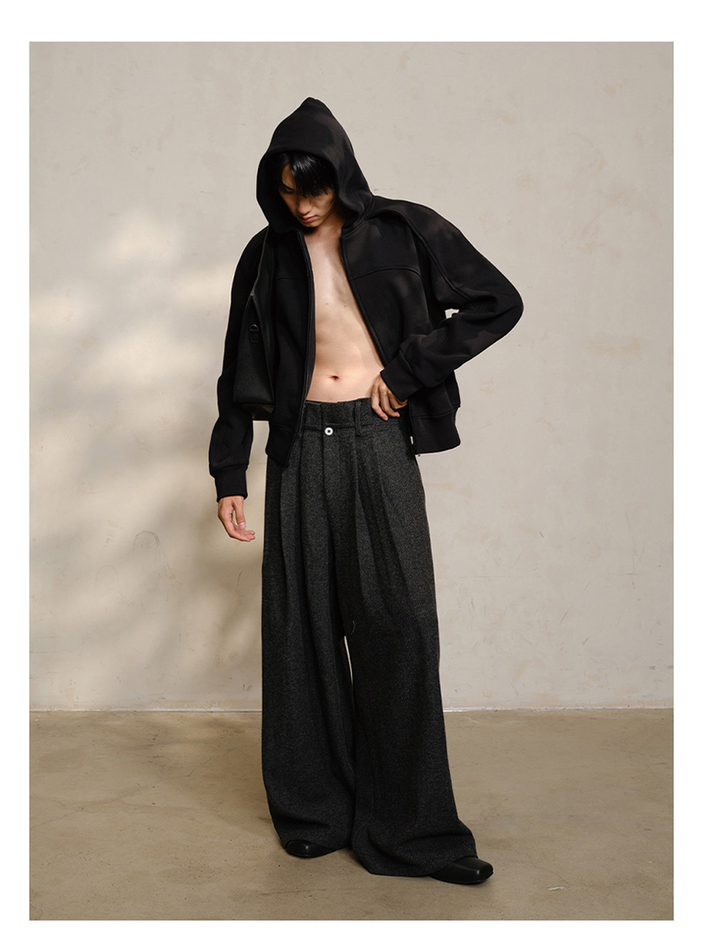 パンツ JCAESAR WOOL PANTS JCAESAR] Wool Wide Pants (2color) | BCAESAR