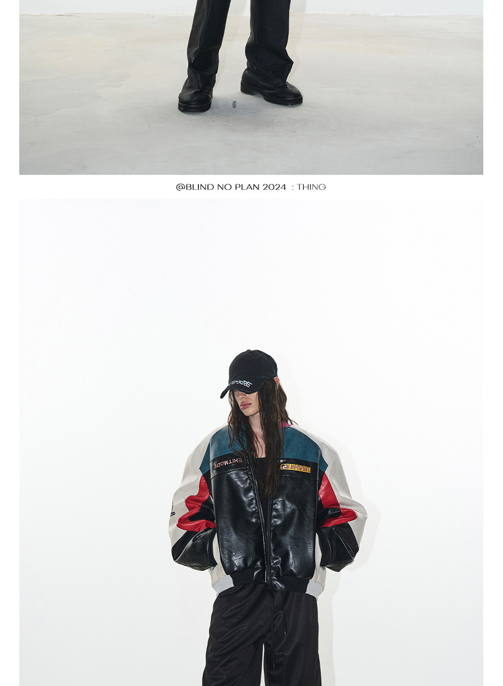 ジャケット・アウター BLINDNOPLAN BOMBER JACKET OPIUM EXITMODE BY BLINDNOPLAN bomber jacket BLINDNOPLAN] EXIT MODE