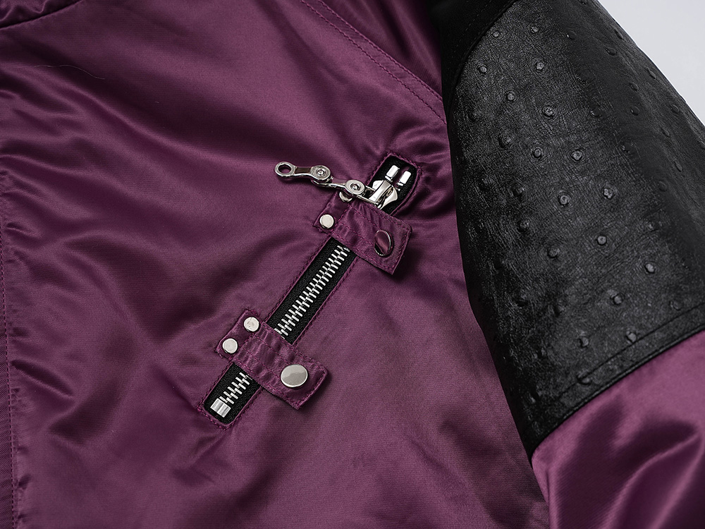 RecombiNtion Yoke] Purple Bomber N2B Jacket - BCAESAR