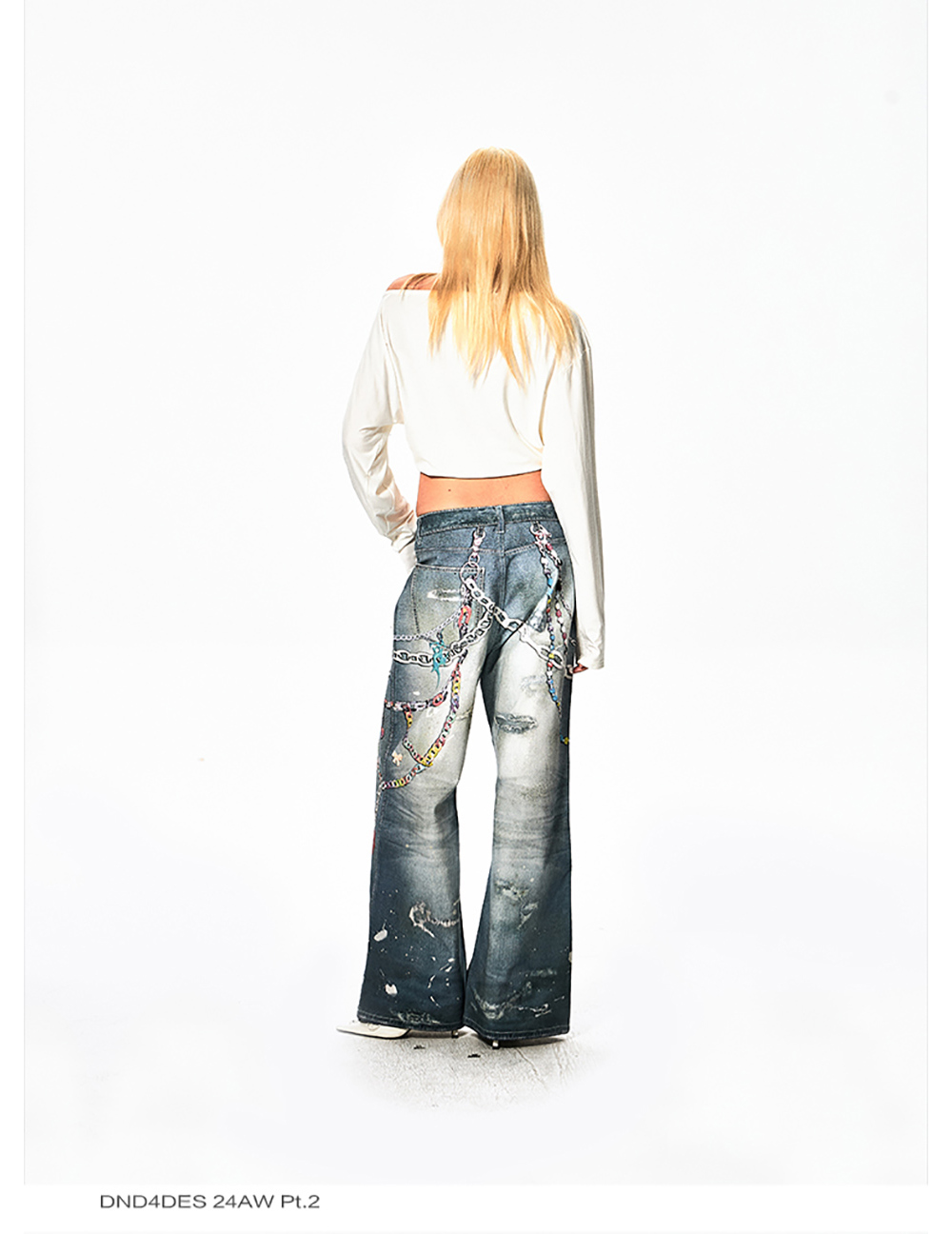 【送料関税込】DND4DES y2k chain design denim 428.jpg