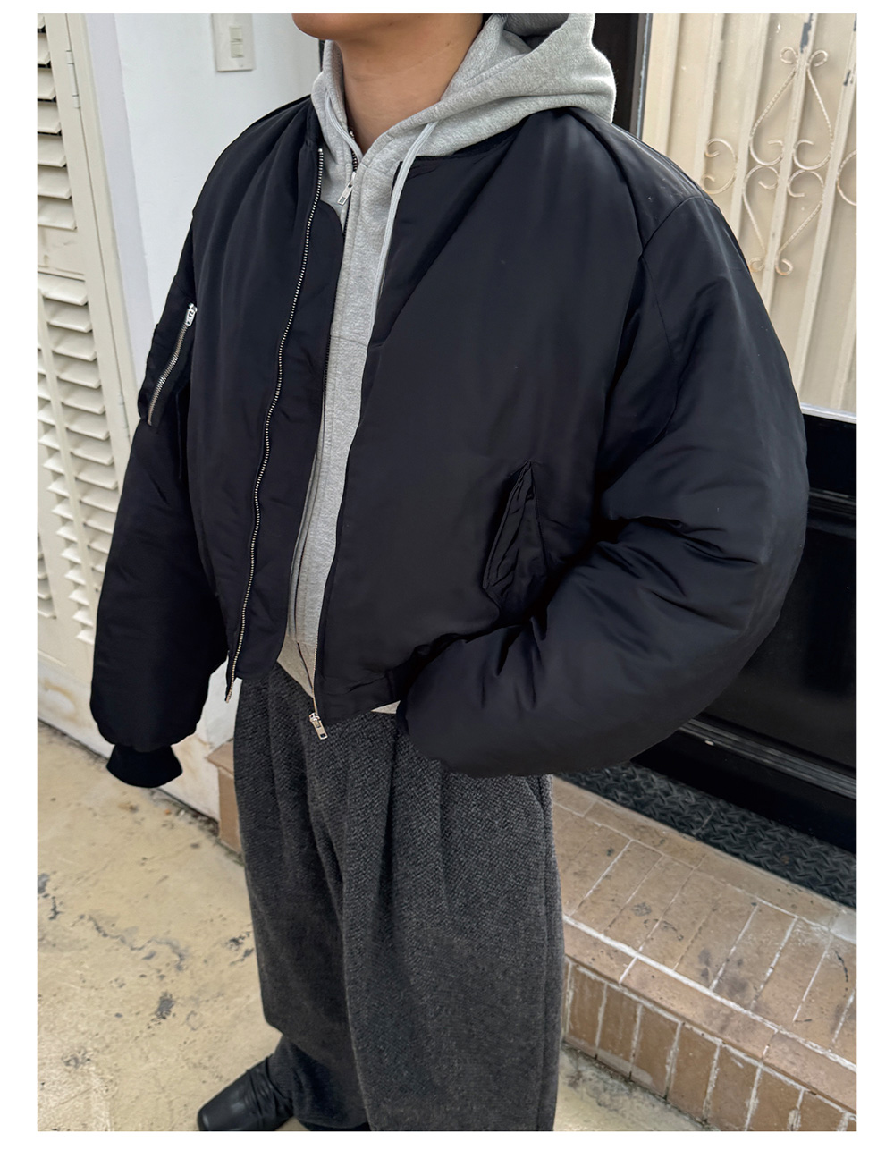 JCAESAR] Bomber Jacket - BCAESAR