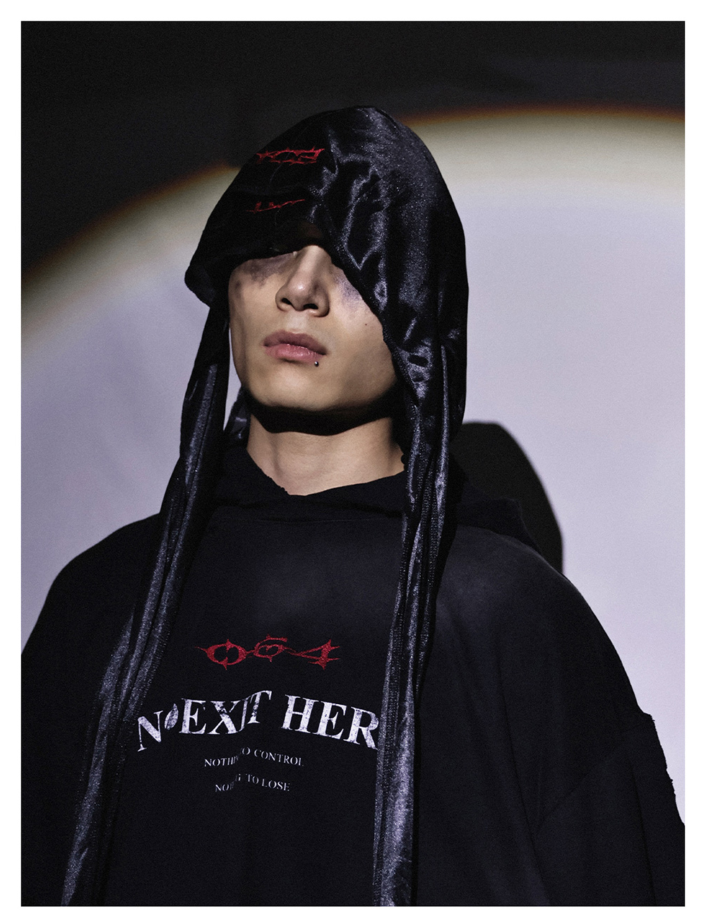 国内で当店のみ LCE - Black Durag with LCE Logo Embroidery LCE] Black Durag with LCE Logo Embroidery - BCAESAR