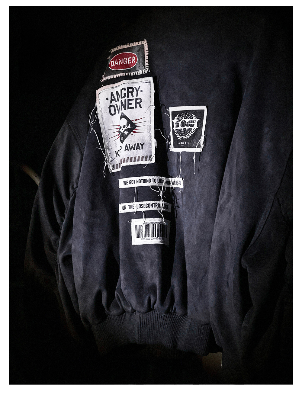 ジャケット・アウター LCE Bomber Jacket with Warning Patches LCE