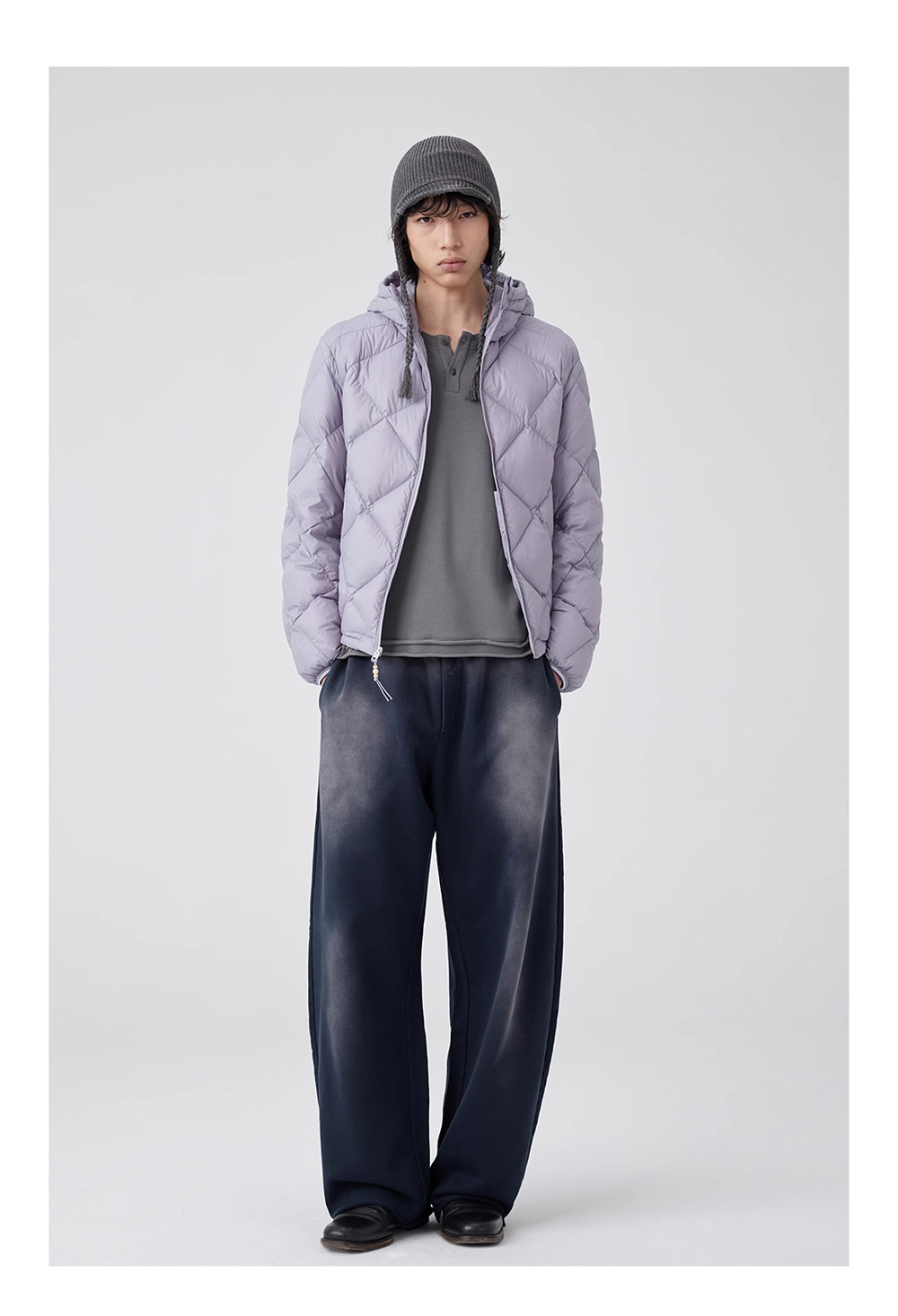 SIMPLE PROJECT] Hooded Down Jacket (3color) - BCAESAR