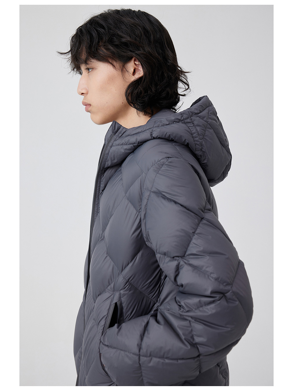 SIMPLE PROJECT] Hooded Down Jacket (3color) - BCAESAR
