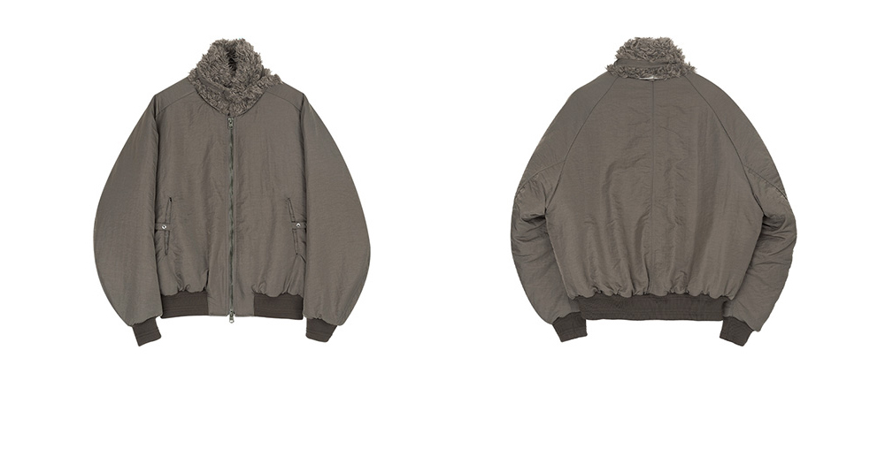 SIMPLE PROJECT] Shawl Collar MA-1 Bomber Jacket - BCAESAR