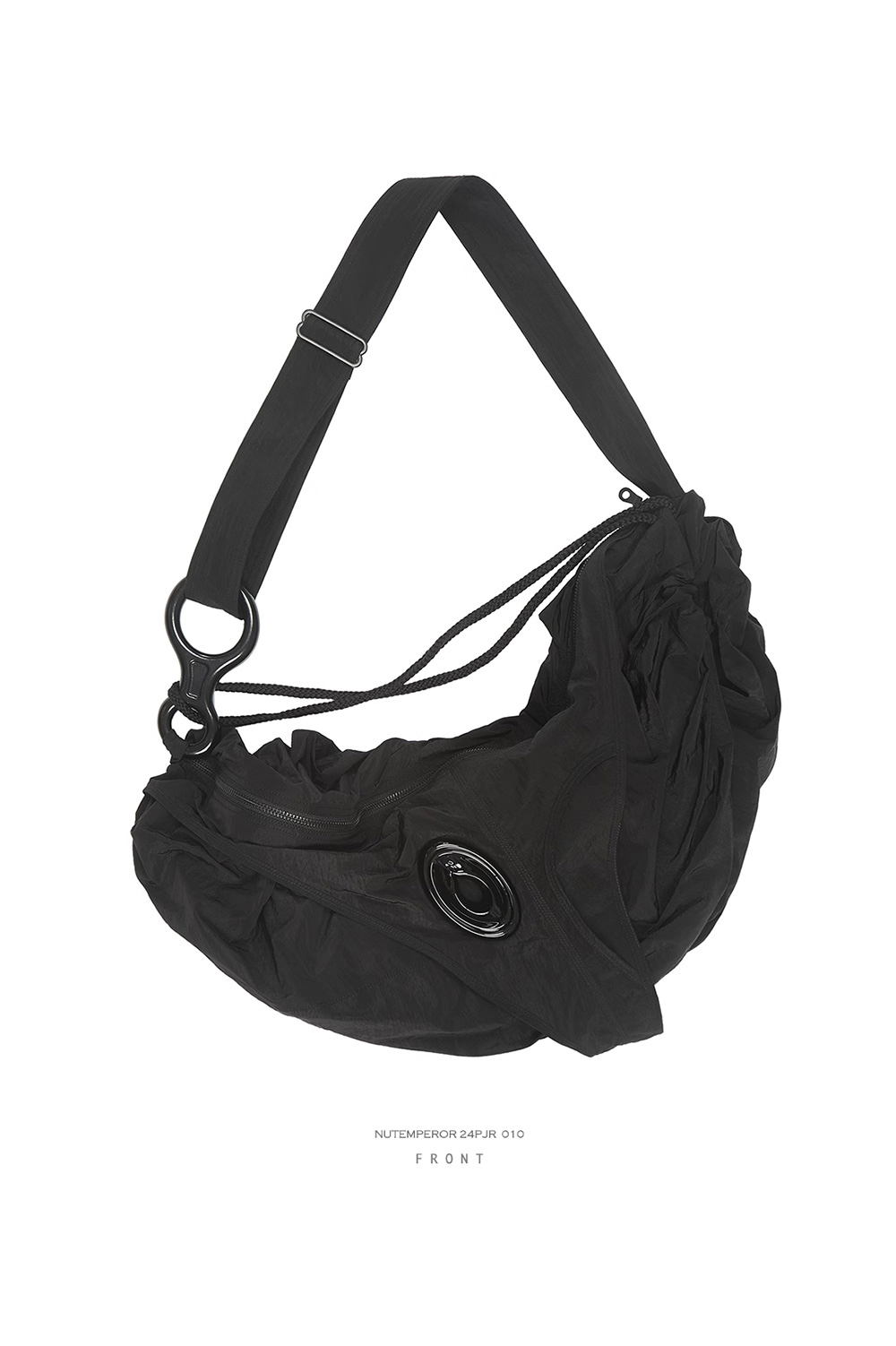 nutemperor バッグ NUTEMPEROR / ナットエンペラー - PU LEATHER BAG (BLACK