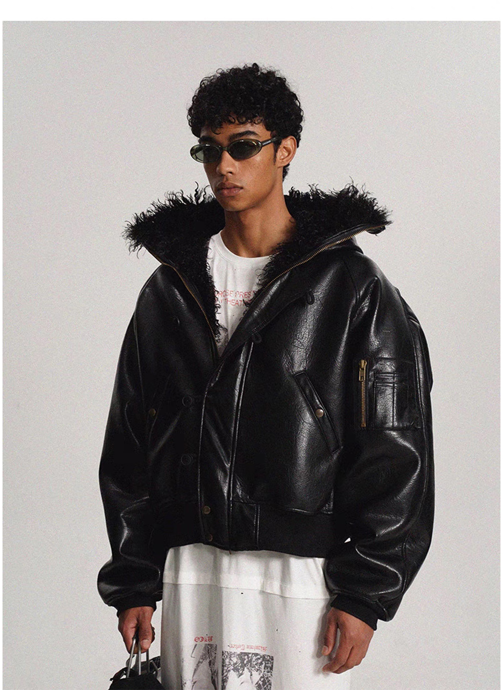 Faroe  ムートン　ブルゾン Faroe island ムートンブルゾン