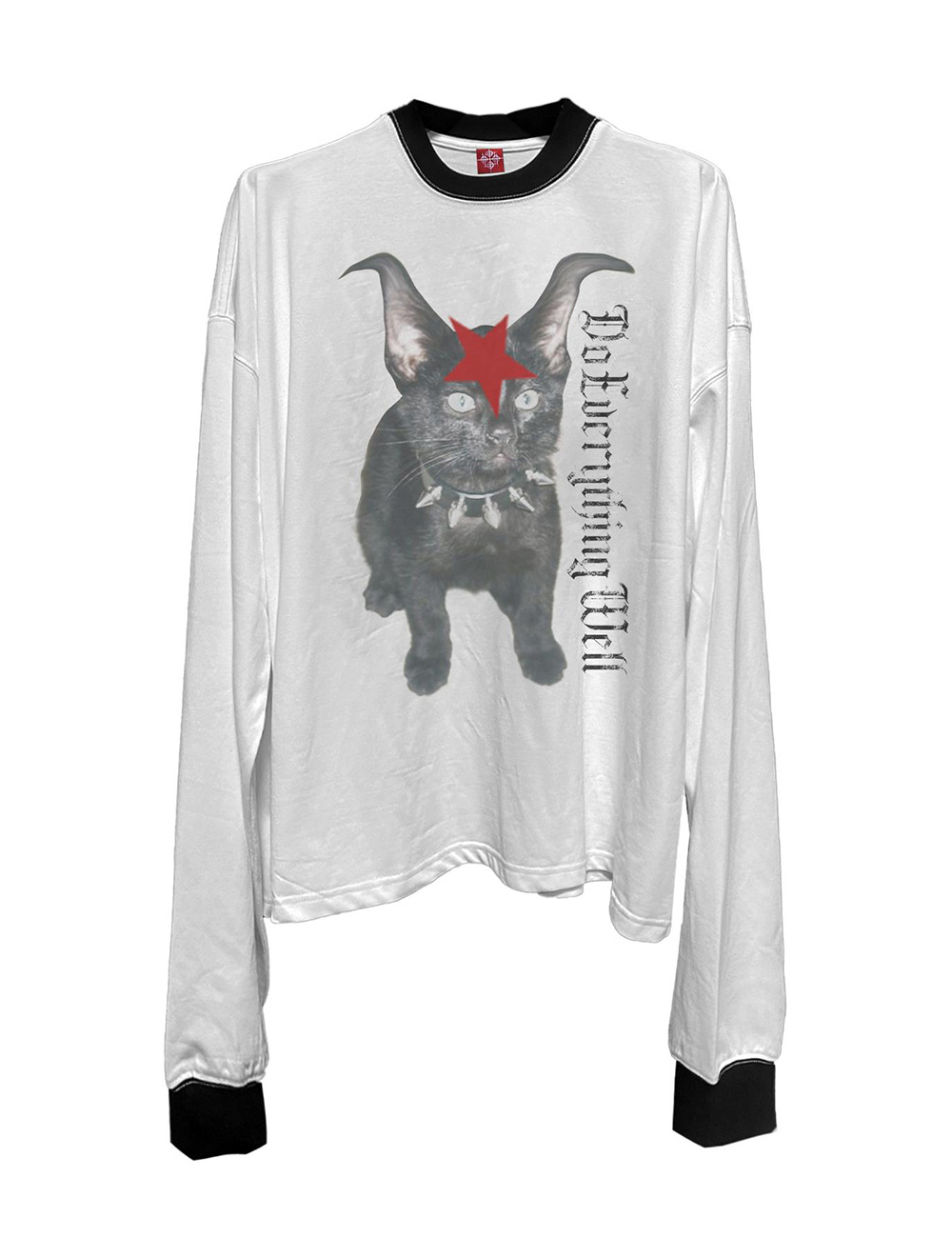 国内で当店のみ DETW - Mystic Cat Graphic Long Sleeve Tee Mystic Cat Graphic Long Sleeve Tee - BCAESAR