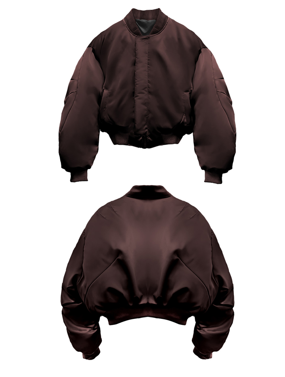 国内で当店のみ WANNA LAB - Magnetic Snap Lightweight MA1 WANNA LAB] Magnetic Snap Lightweight MA1 Bomber (2color
