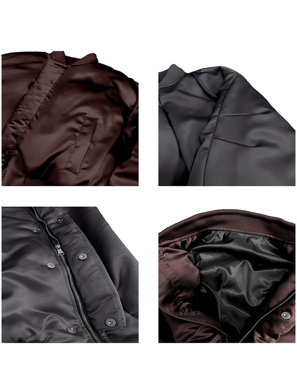 国内で当店のみ WANNA LAB - Magnetic Snap Lightweight MA1 WANNA LAB] Magnetic Snap Lightweight MA1 Bomber (2color