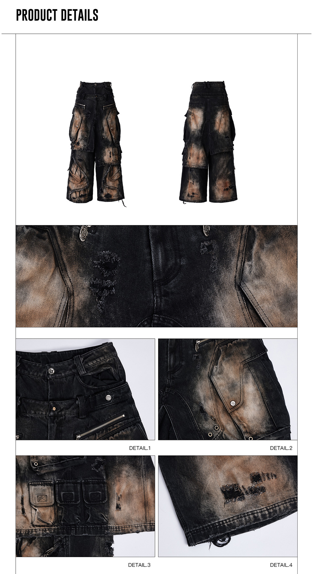 PERSONSOUL] Skirt Armor Dirty Jeans | BCAESAR