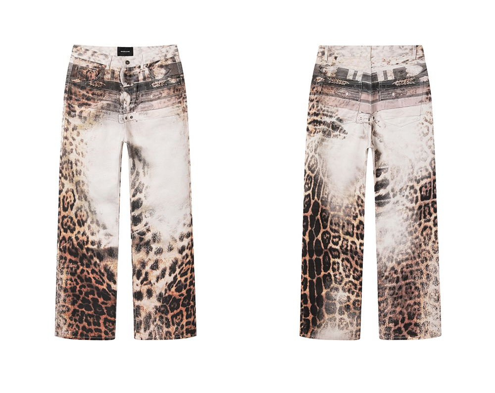 国内で当店のみ REGEN ZONE - Leopard Gradient Pants REGEN ZONE丨Leopard Gradient Pants