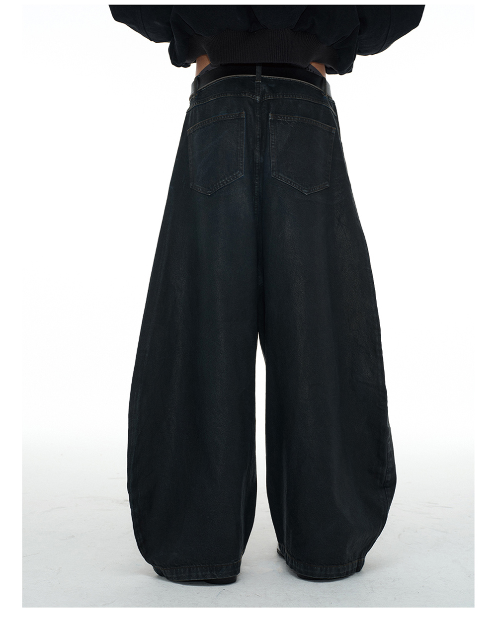 jcaesarデニム JCAESAR STUDIO Coating Wide Denim Pants | Pay ID