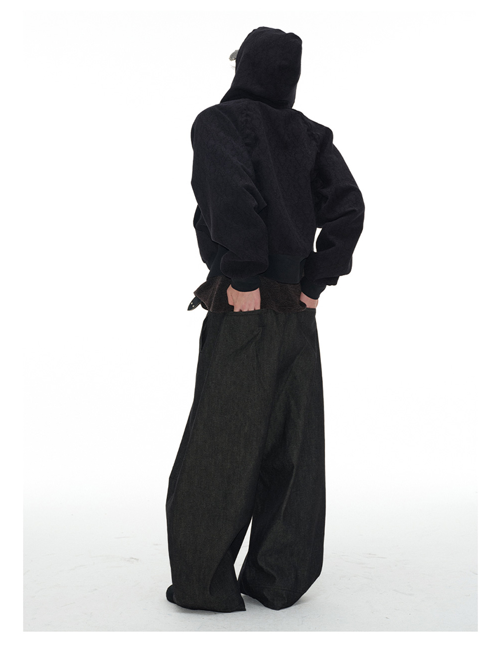 【国内発送/関税込!!】JCAESAR★LOW CROTCH DENIMS ロークロッチ JCAESAR] Original Denim Low-Crotch Tapered Pants - BCAESAR