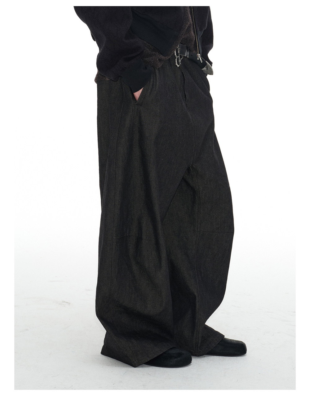 JCAESAR] Original Denim Low-Crotch Tapered Pants - BCAESAR