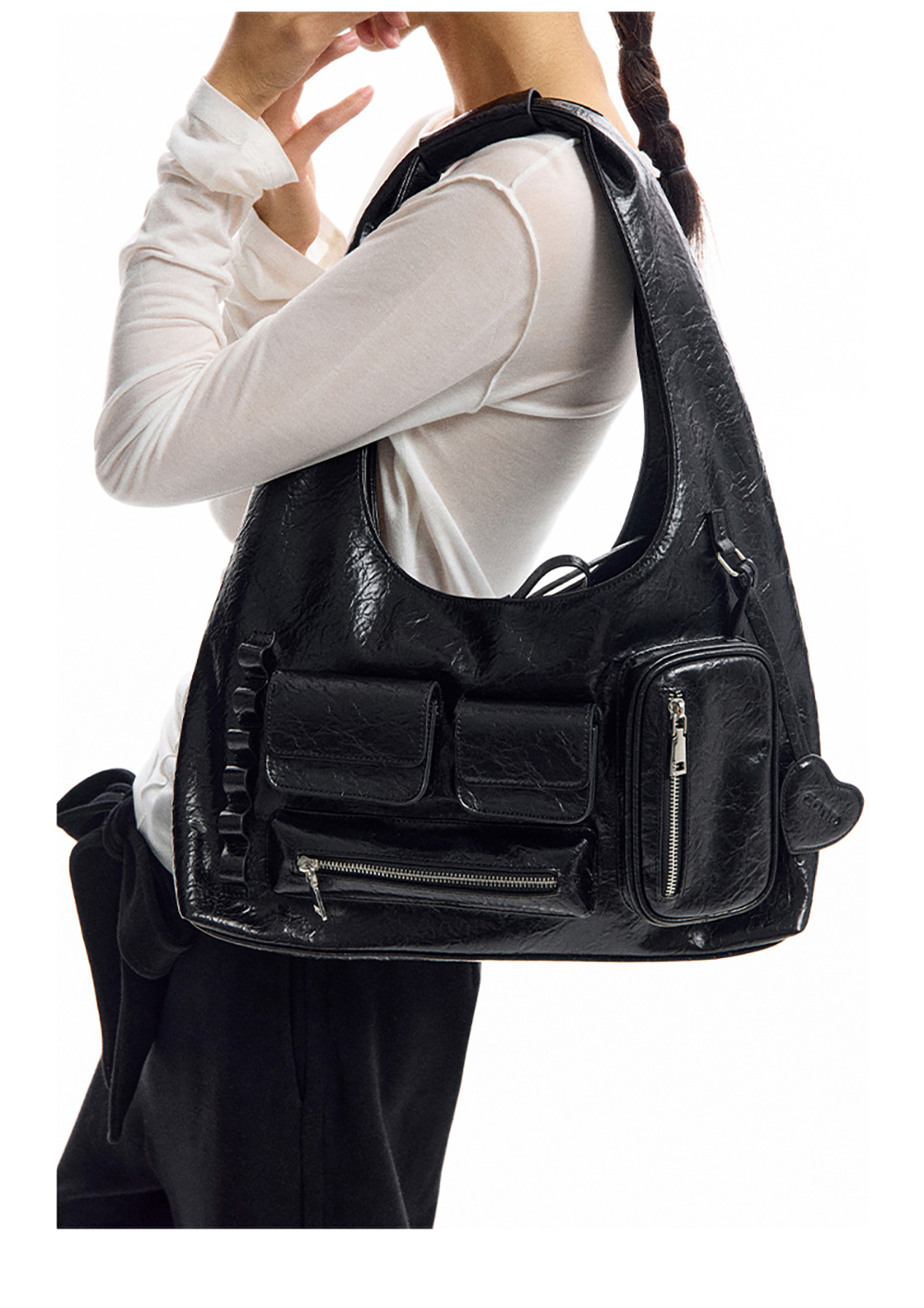 国内で当店のみ CONP - Magic Pocket Hobo Shoulder Bag Magic Pocket Hobo Shoulder Bag - BCAESAR