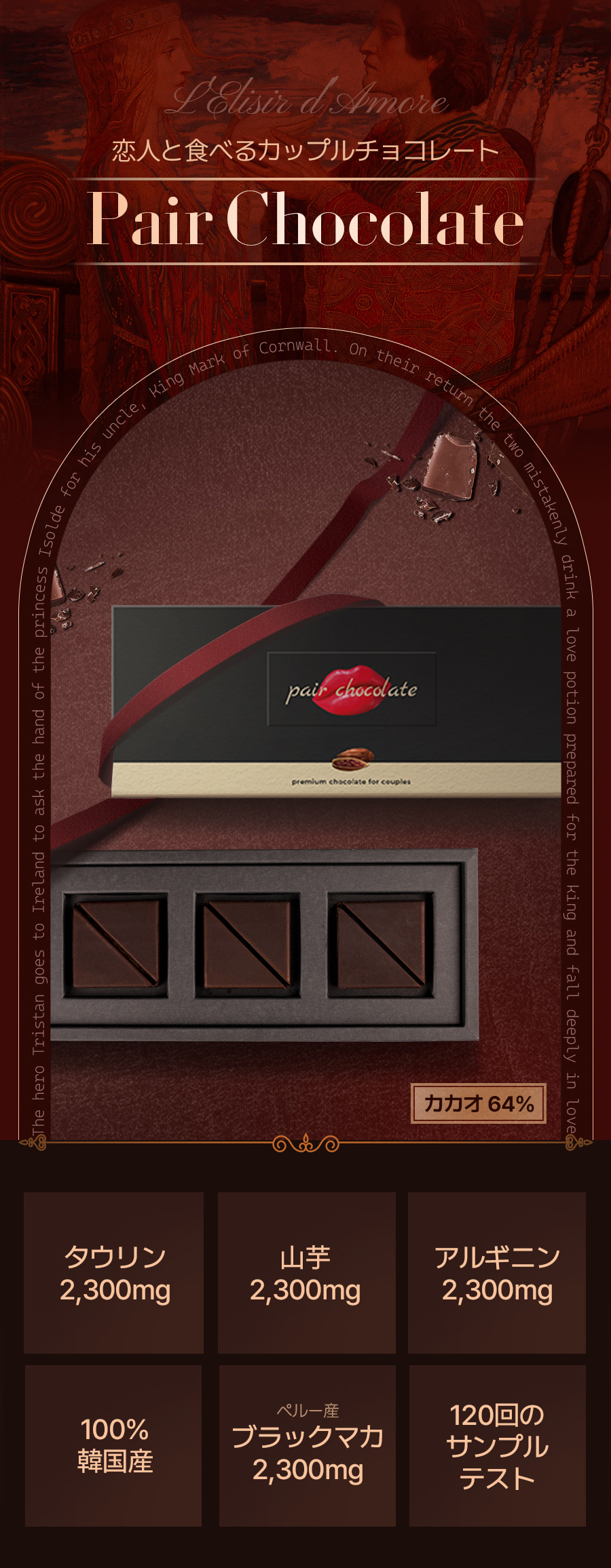 Qoo10] [カップルチョコ]ペアチョコレート 恋人