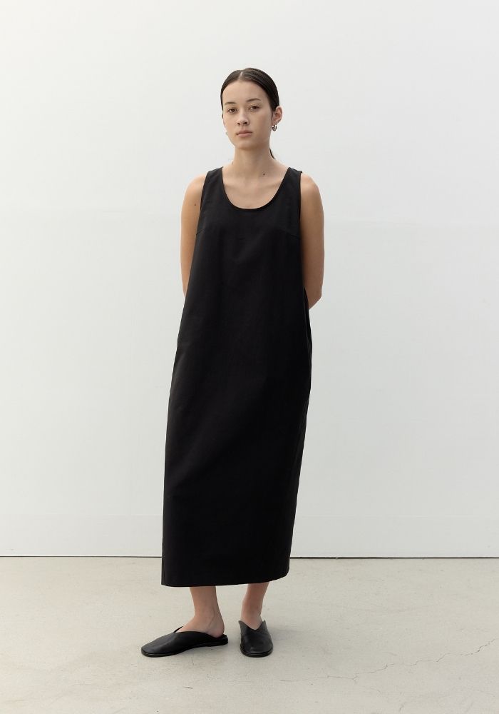 Black Sleeveless Hollow One-Pieces