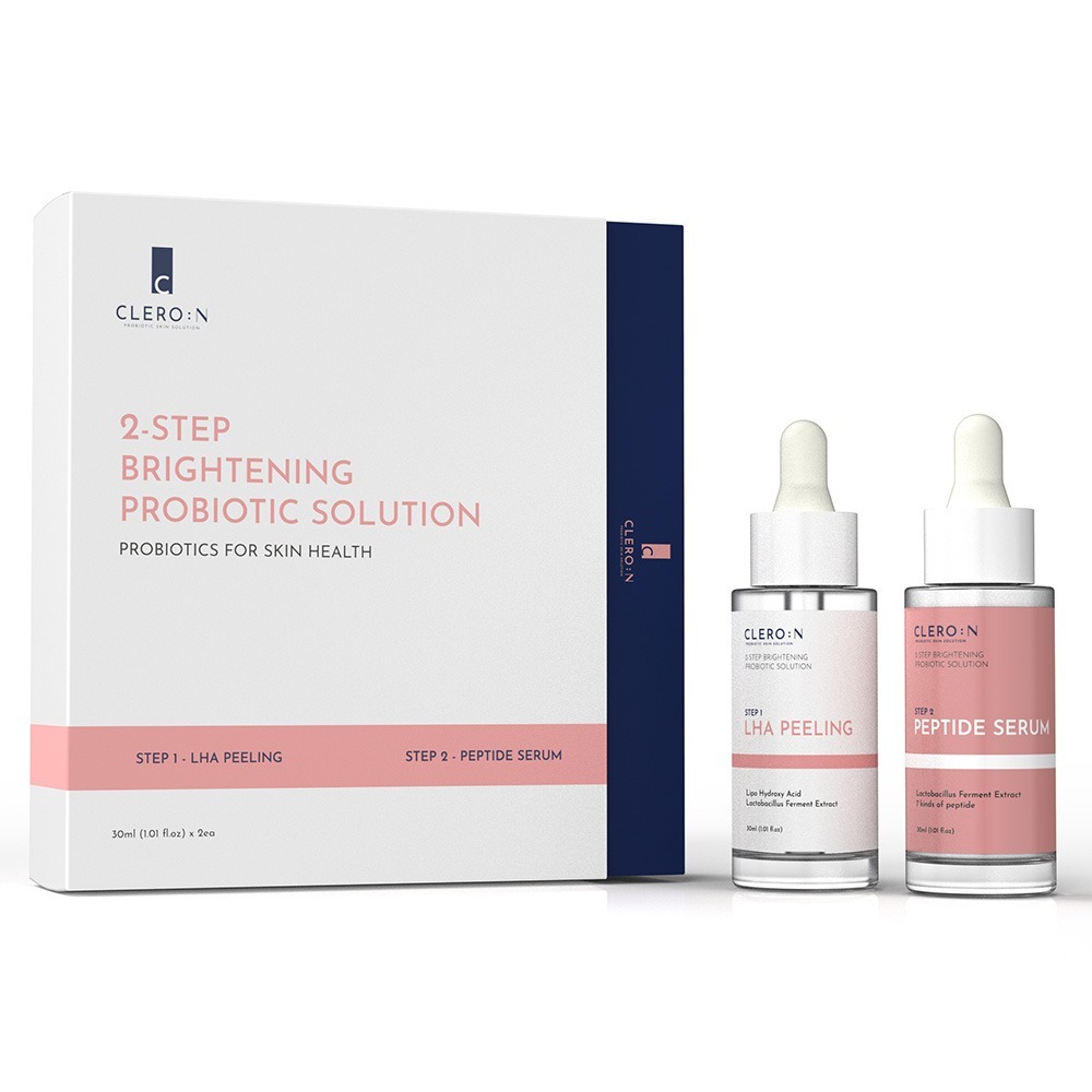 [유산균필]2-STEP BRIGHTENING PROBIOTIC SOLUTION | CLERO:N
