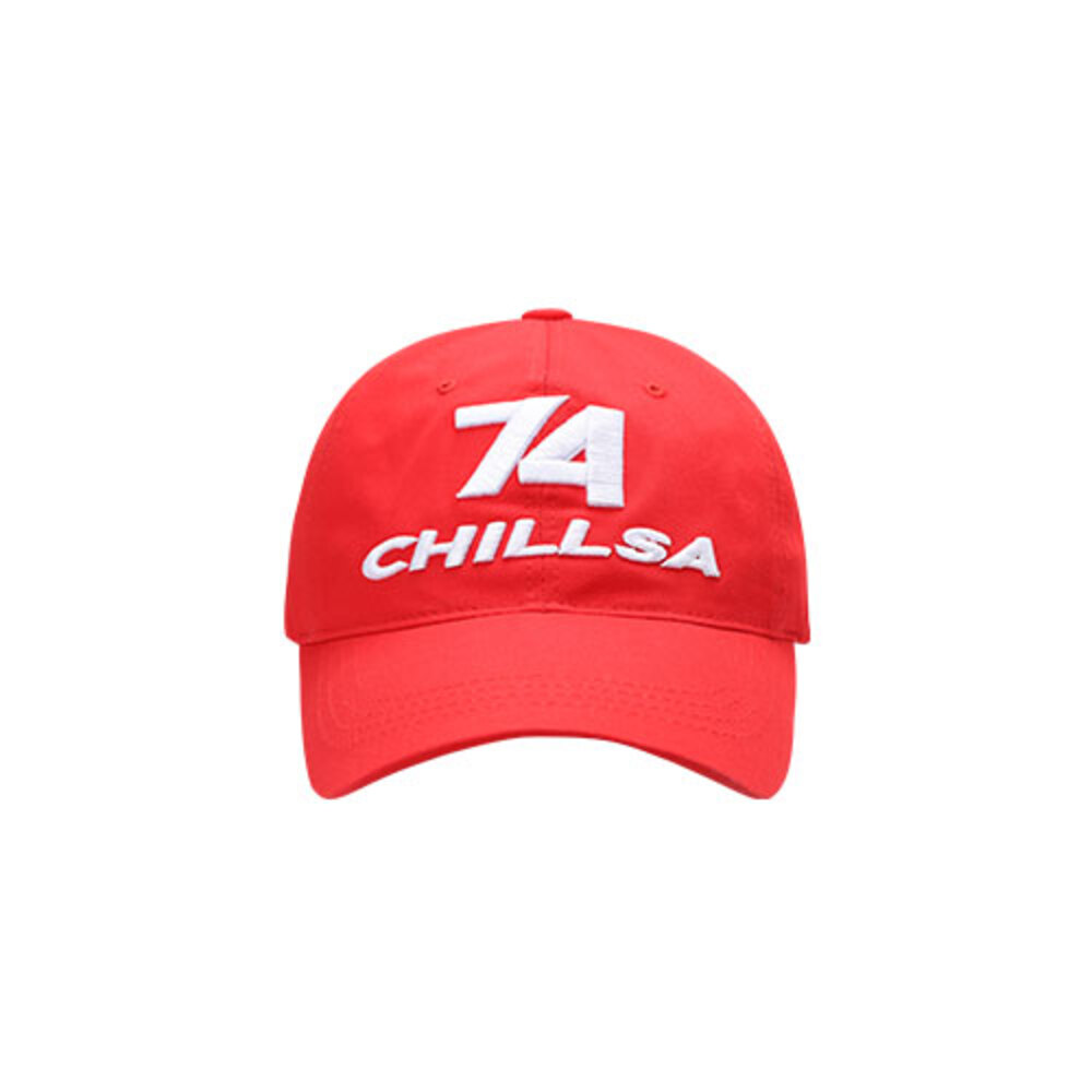 キャップ CHILLSA Chillsa Seoul Reverse Ball CapBrown Chill Ball Cap_Red - CHILLSA
