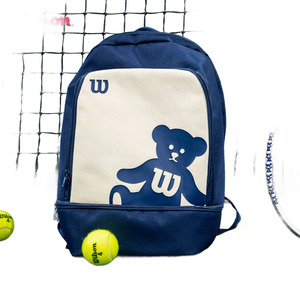 윌슨 wilson 테니스 라켓 가방 스포츠 토트백 크로스백 귀여운 곰돌이 캐릭터