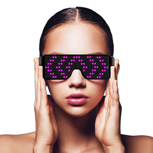LED 선글라스 안경 블루투스 경량 나이트 클럽 파티 축제