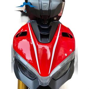 어퍼 프론트 헤드 라이트 페어링 Ducati Streetfighter V4 2020 오토바이 코 커버 카울 바디 프레임 패널