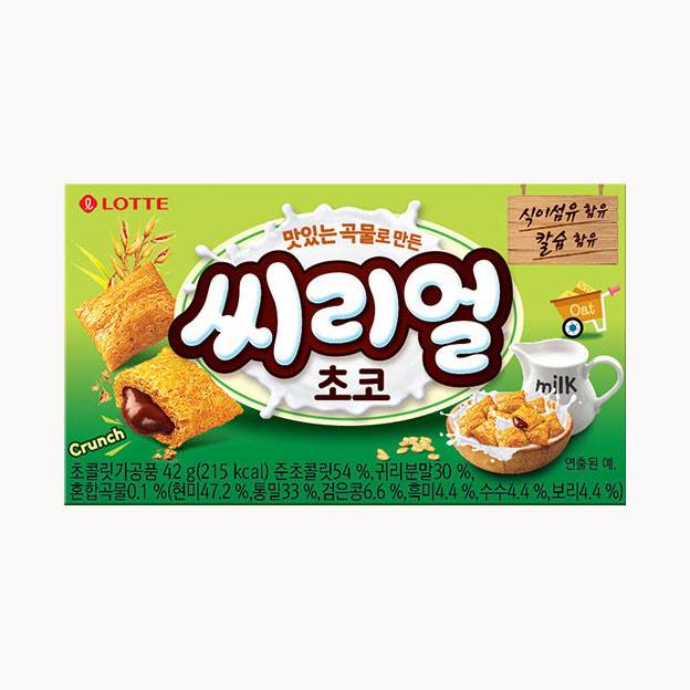 롯데 씨리얼 초코 42g - CCC store