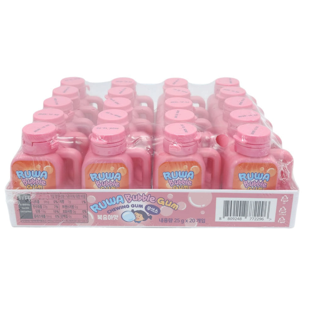 루와버블껌 복숭아맛 가루껌 25gX20개입 | CCC store