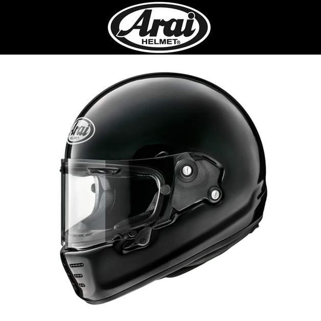 아라이 라피드네오 글래스 블랙 (Glass Black) Arai RAPIDE NEO 오토바이 바이크 헬멧 풀페이스 레이싱 클래식 빈티지 어반 레트로