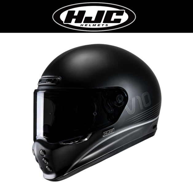 홍진 V10 타미 MC5SF, 레트로 풀페이스 HJC TAMI MC5SF, 클래식 빈티지 헬멧 스타일
