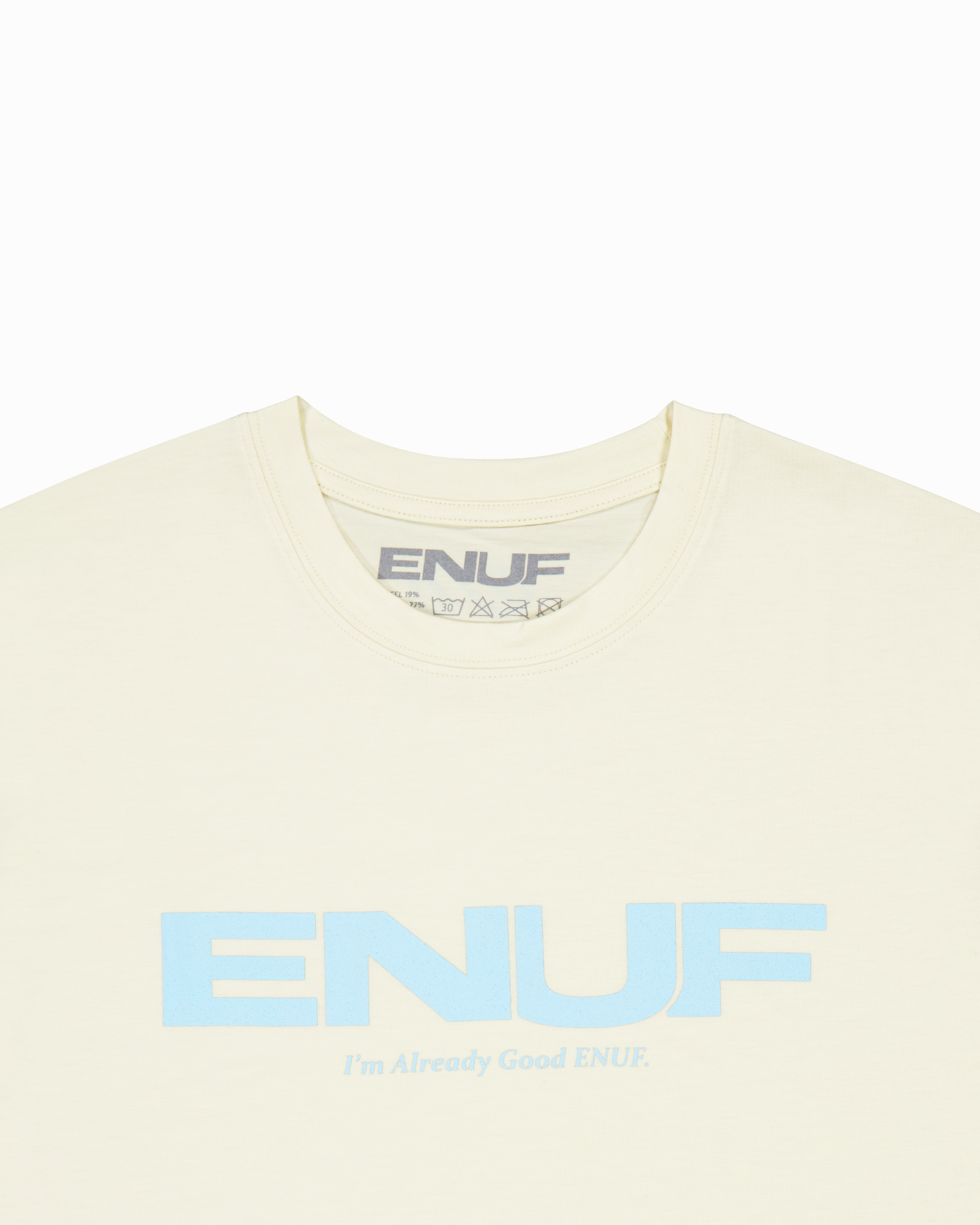 ENUF Health | ENUF 크림 스카이 반팔크롭