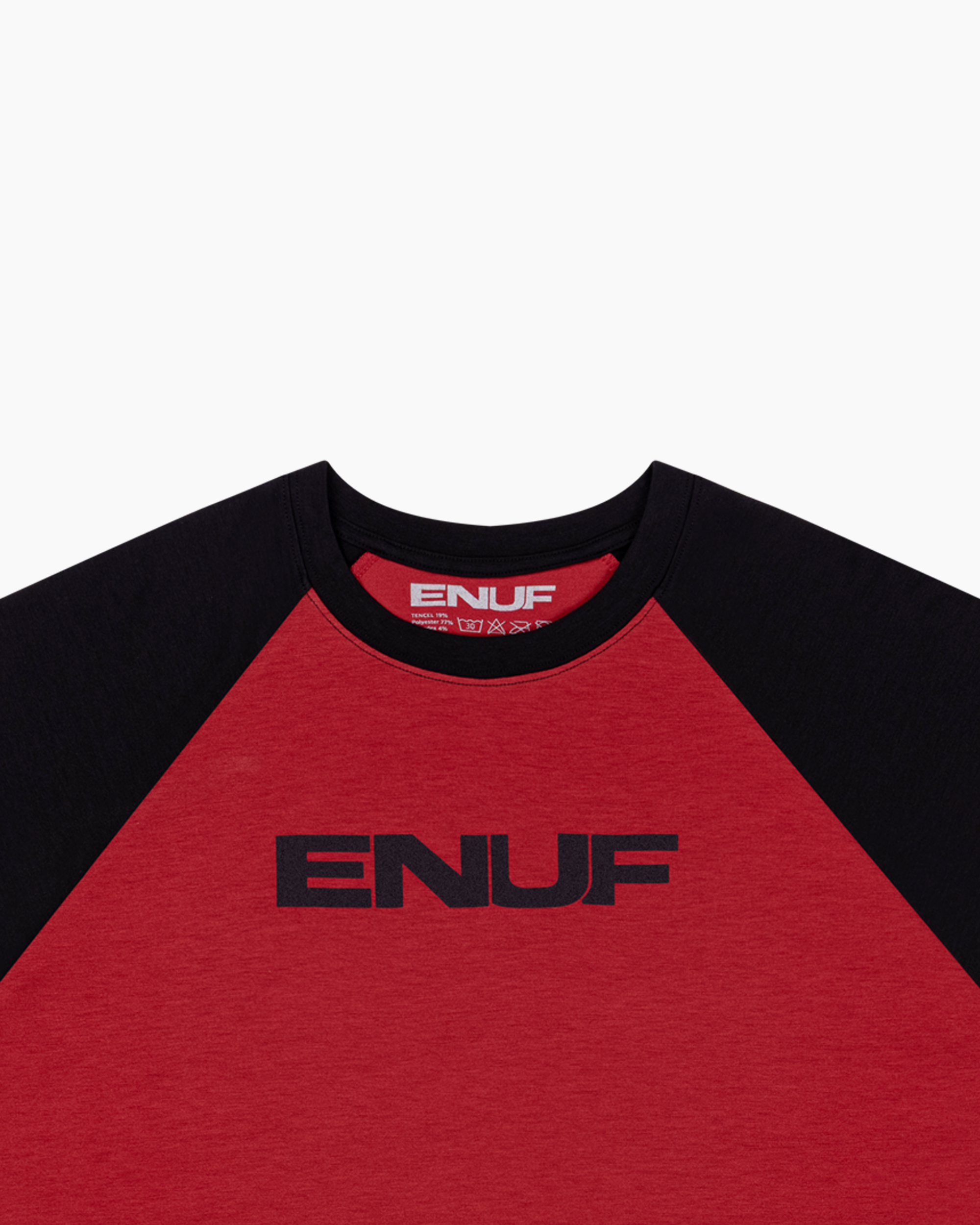 ENUF Health | 레드/블랙 티셔츠