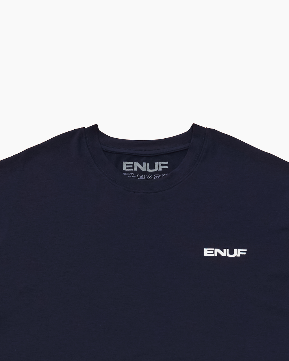 ENUF Health | 미니멀 ENUF 네이비 티셔츠