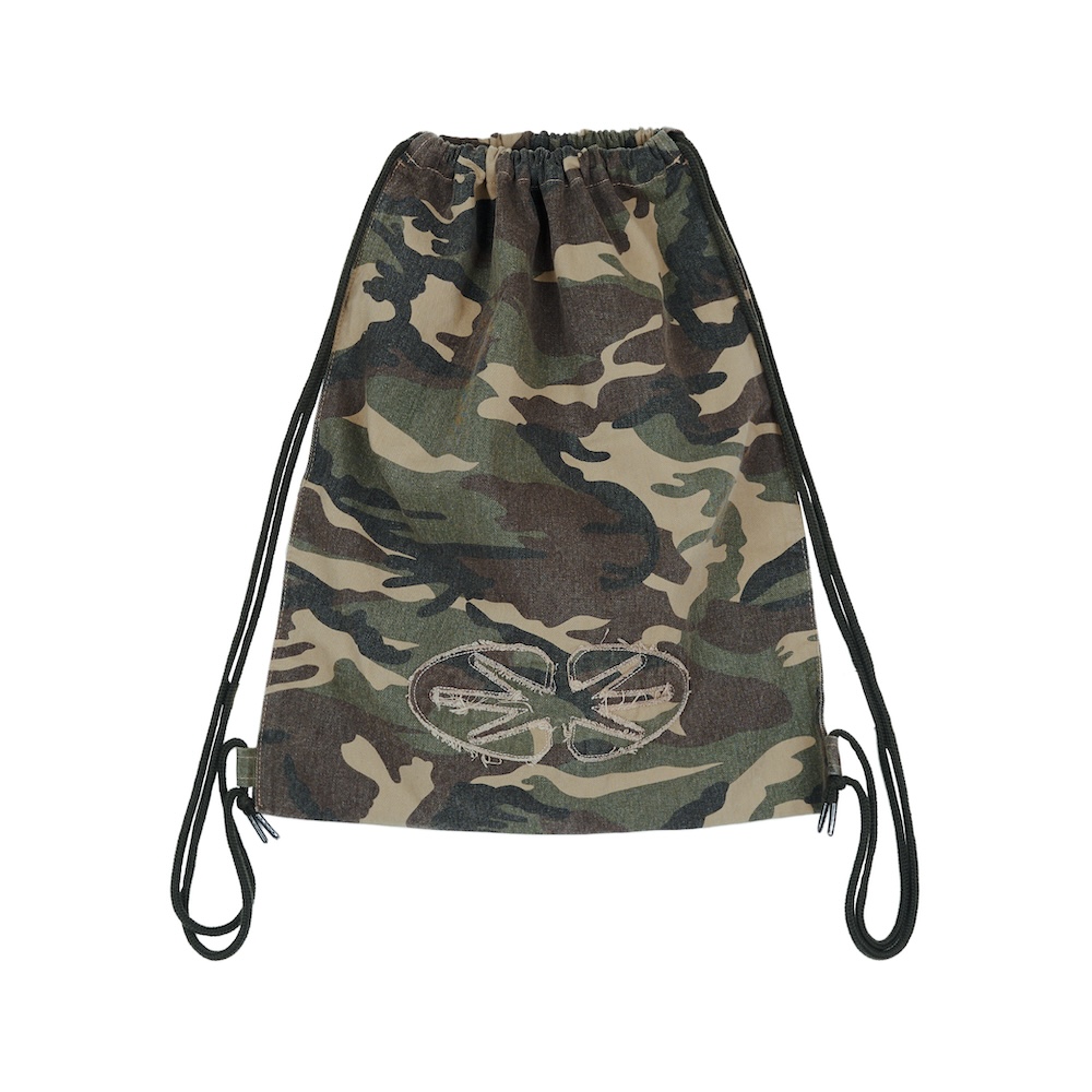 バッグ ERTR Symbol Gymsack (Black Camo) ERTR Symbol Gymsack (Black Camo)