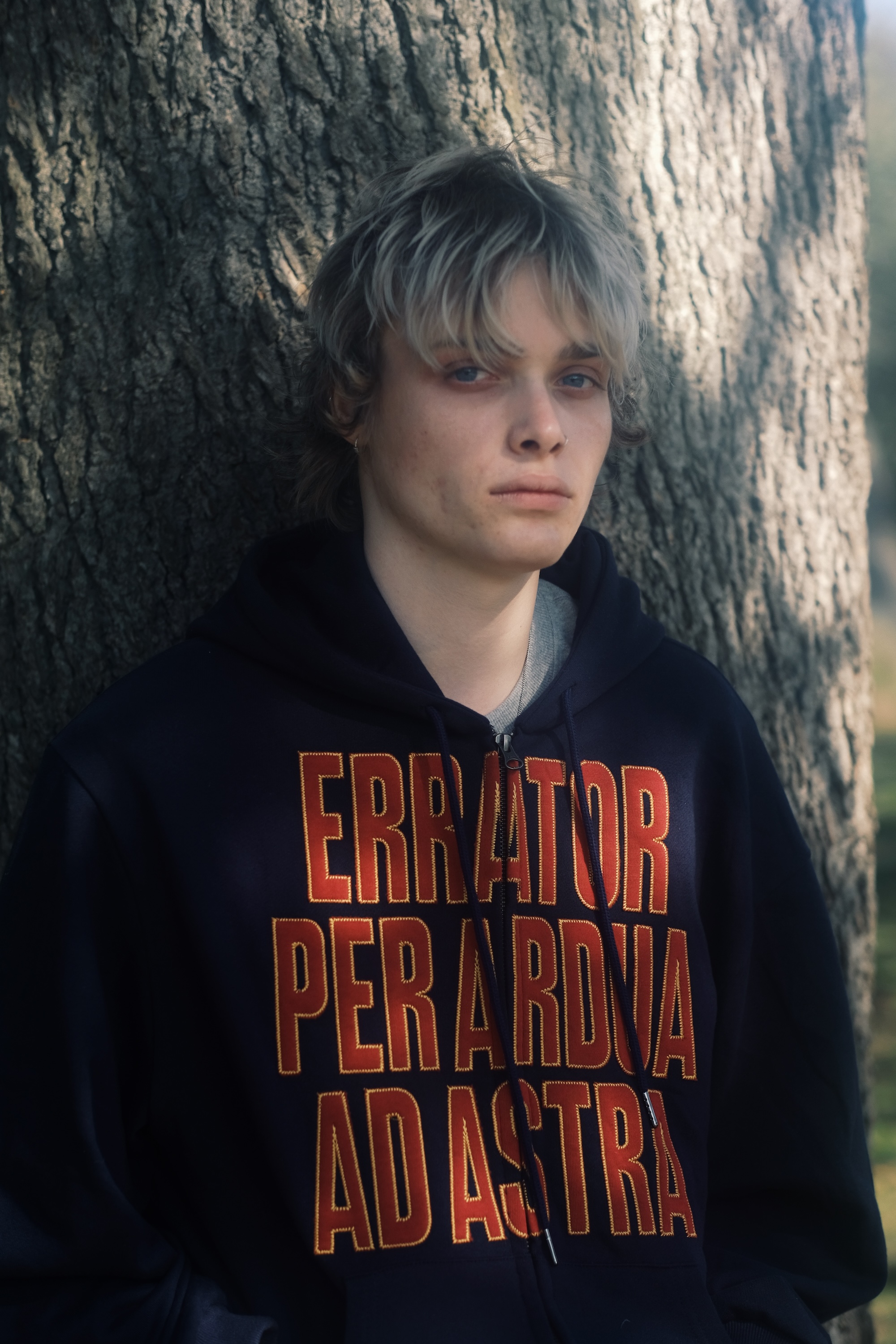 ERTR] [유튜버 PICK] Ad Astra Appliqué 2way Hoodie Zip Up